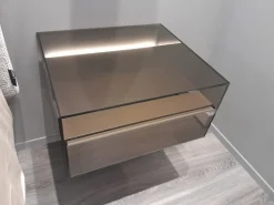 Camera da letto Hom Lago in laccato lucido in Offerta Outlet