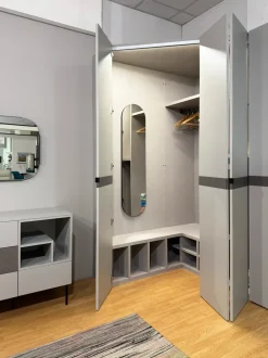 Camera da letto Homy sis 18 Santalucia in laminato in Offerta Outlet