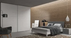 Camera da letto Kloe 09: Collezione esclusiva in laminato a prezzo scontato.