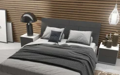 Camera da letto Kloe 09: Collezione esclusiva in laminato a prezzo scontato.