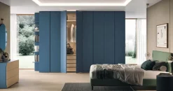 Camera da letto Larissa Artigianale in laccato opaco scontata