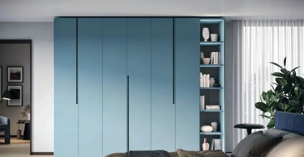 Camera da letto Larissa Artigianale in laccato opaco scontata