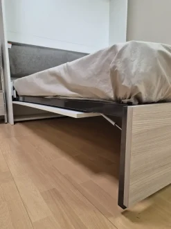 Camera da letto Letto a scomparsa Maconi in laminato in Offerta Outlet