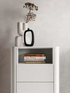 Camera da letto Letto lavinia composizione night 03 Orme PREZZI OUTLET