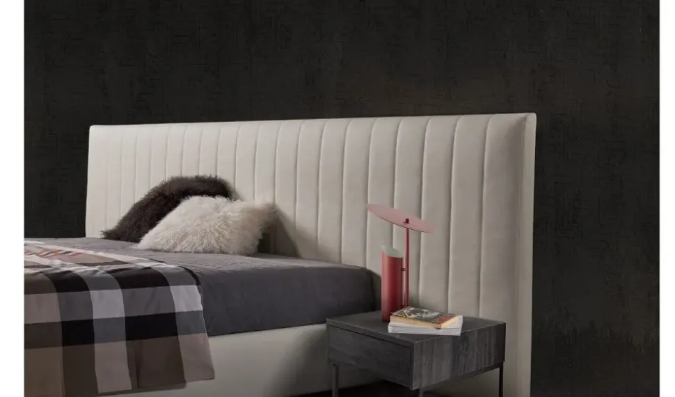 Camera da letto Letto matrimoniale mod.roddy in promo-sconto del 50% Excò PREZZI OUTLET