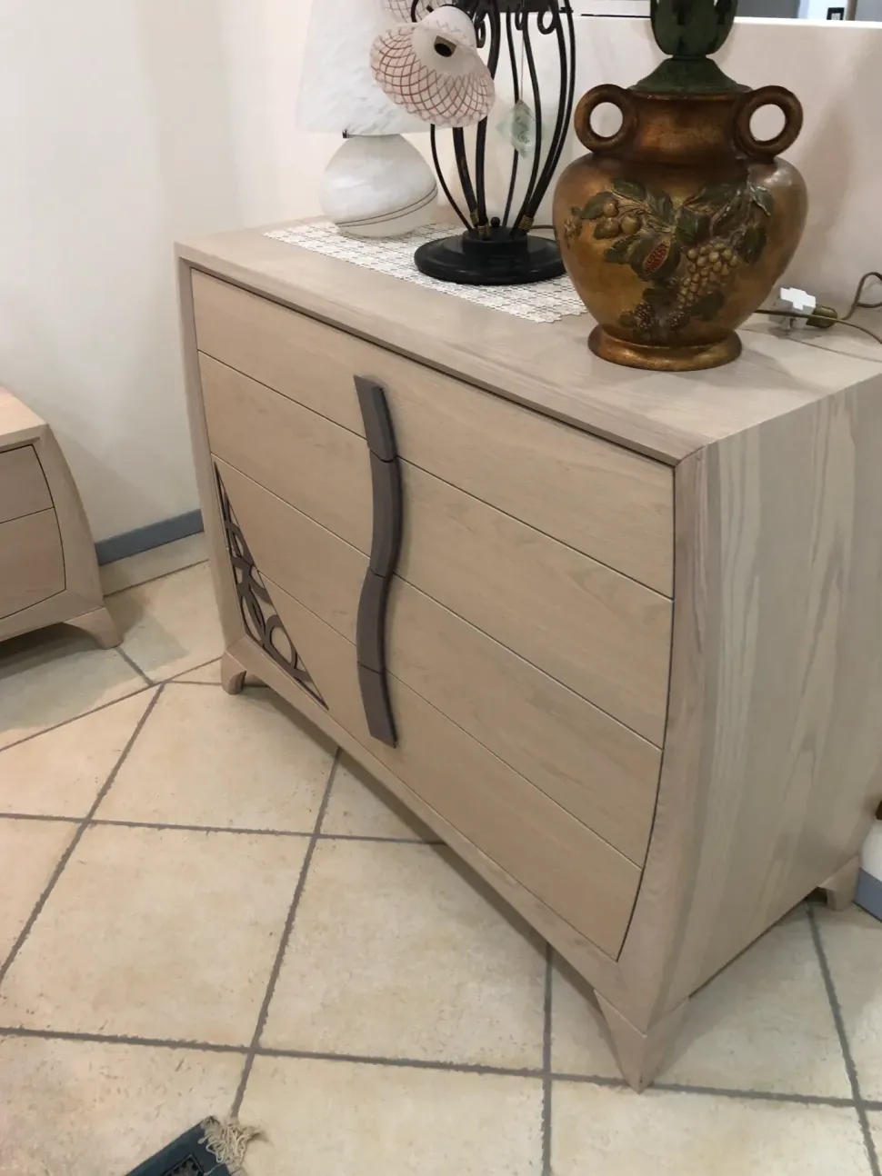 Camera da letto Luna Artigianale in legno a prezzo Outlet