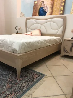 Camera da letto Luna Artigianale in legno a prezzo Outlet