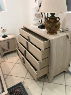 Camera da letto Luna Artigianale in legno a prezzo Outlet