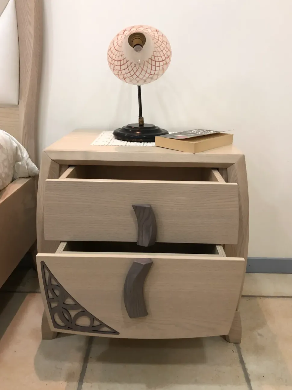 Camera da letto Luna Artigianale in legno a prezzo Outlet