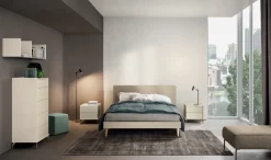 Camera da letto M107 Colombini casa in laminato a prezzo scontato