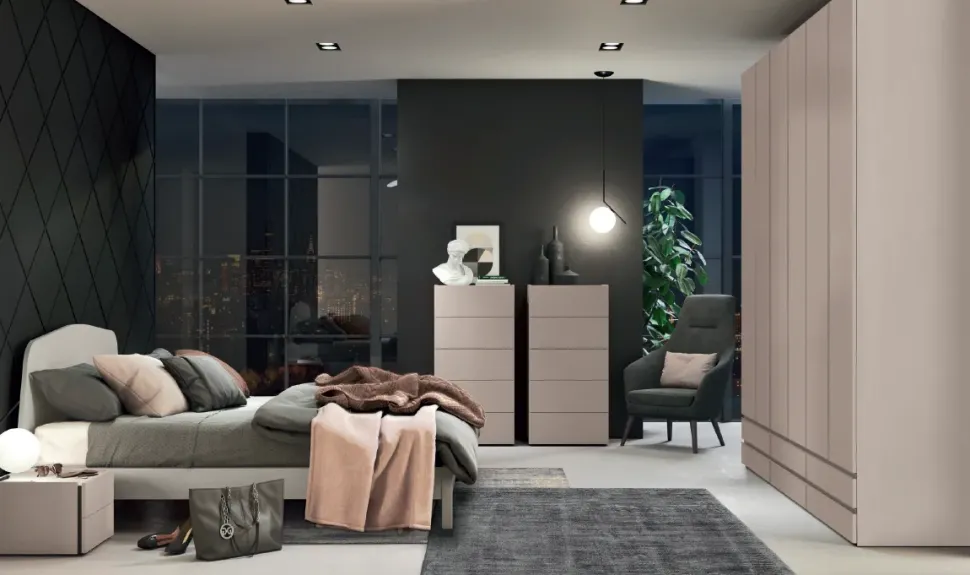 Camera da letto M111 Colombini casa PREZZI OUTLET