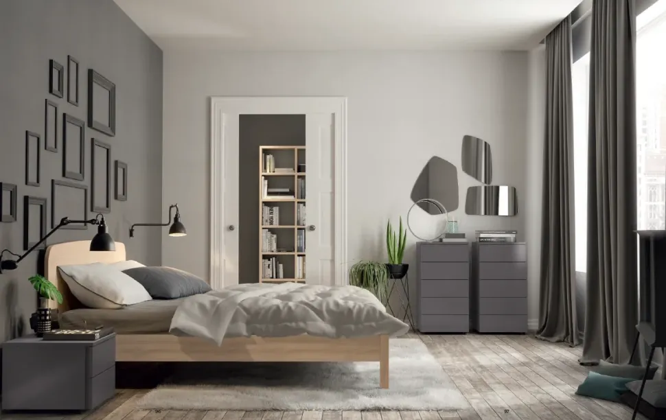 Camera da letto M314 Colombini casa PREZZI OUTLET