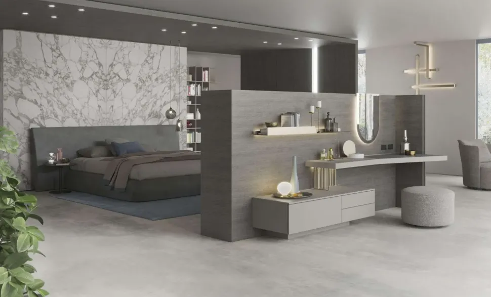 Camera da letto Martina Artigianale in legno scontata