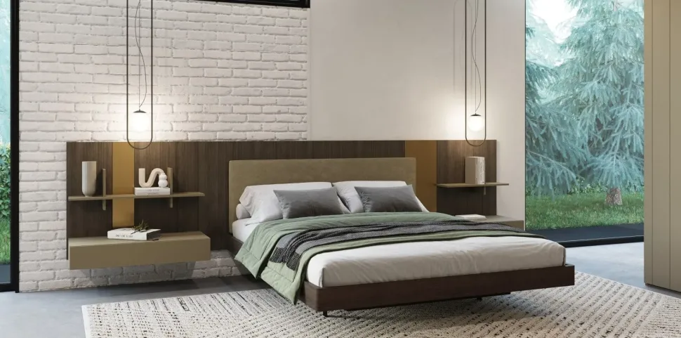 Camera da letto Matilda Artigianale in legno scontata