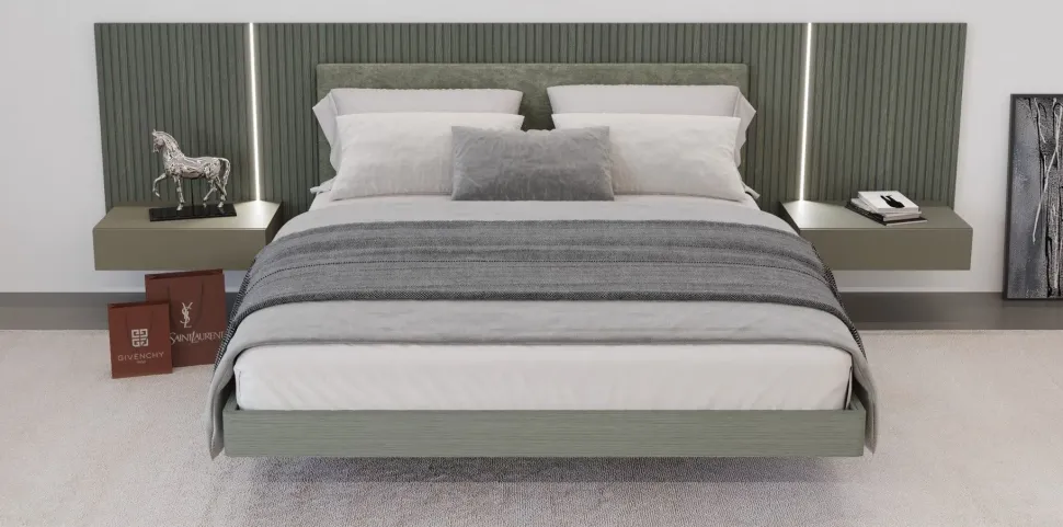 Camera da letto Matilda Artigianale in legno scontata