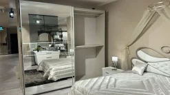 Camera da letto Mirror Artigianale in laccato opaco in Offerta Outlet