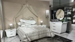 Camera da letto Mirror Artigianale in laccato opaco in Offerta Outlet