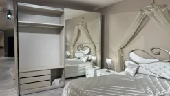 Camera da letto Mirror Artigianale in laccato opaco in Offerta Outlet