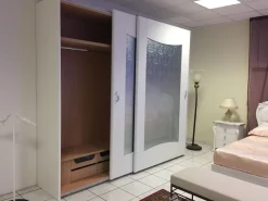 Camera da letto Mobilpiu Viola bianco a prezzo ribassato in tamburato