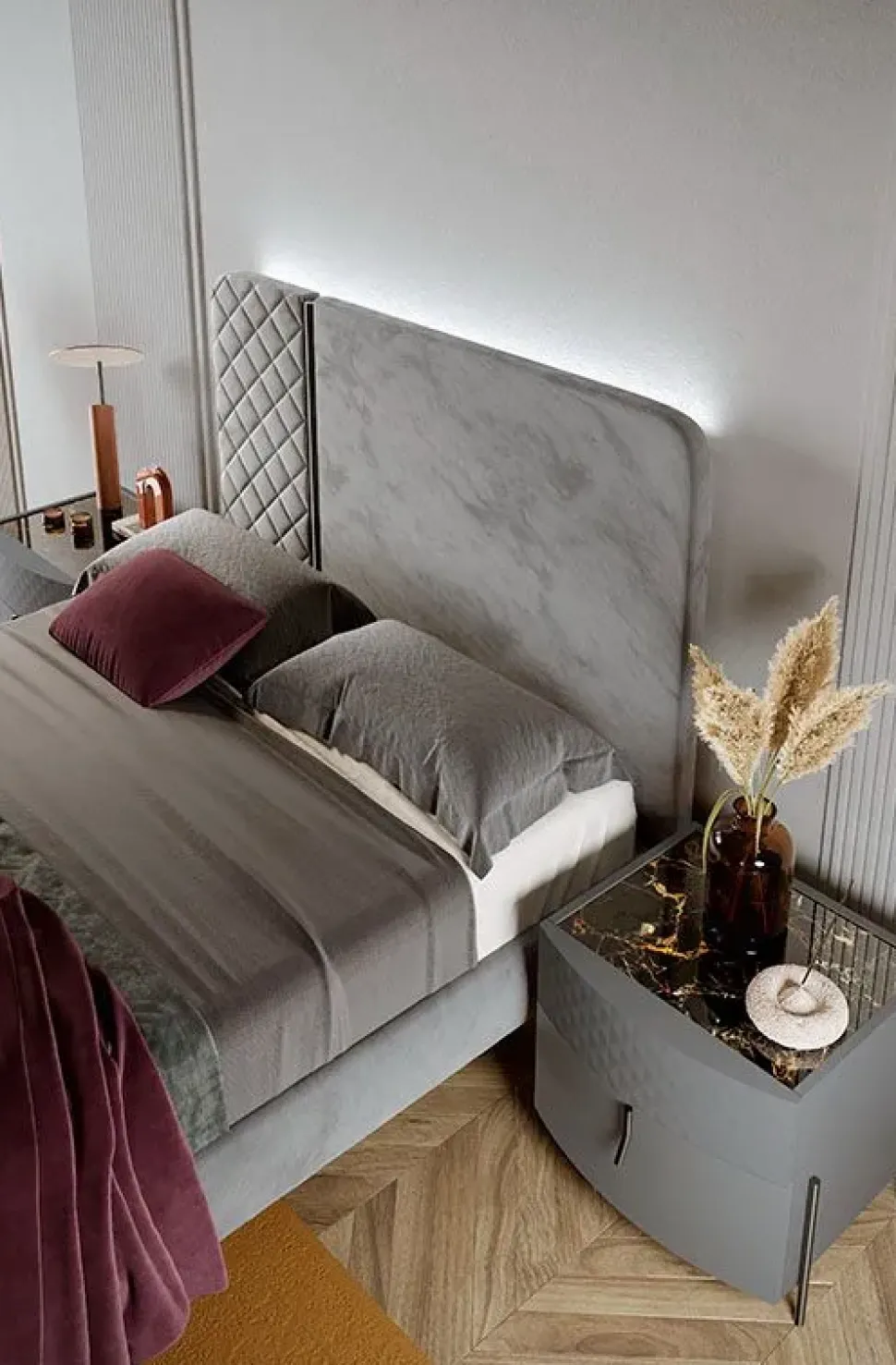 Camera da letto Mod. diamante comp.02 Artigianale in laminato a prezzo scontato