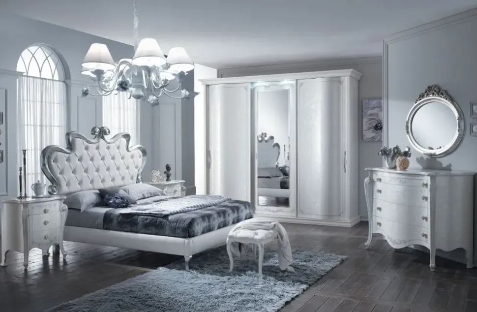 Camera da letto Modello chanel Artigianale in laminato a prezzo scontato