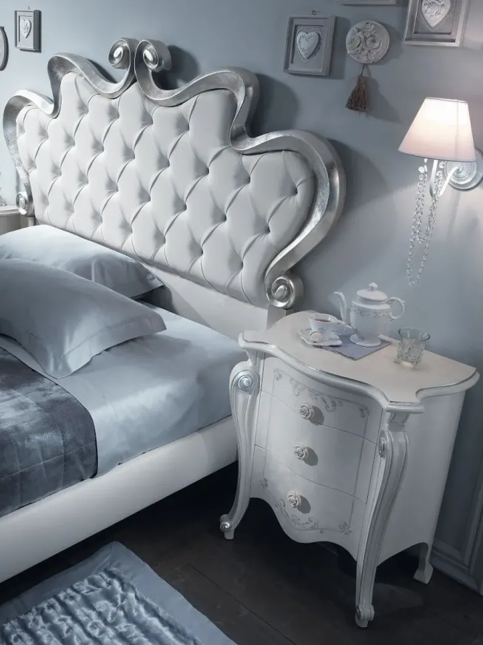 Camera da letto Modello chanel Artigianale in laminato a prezzo scontato