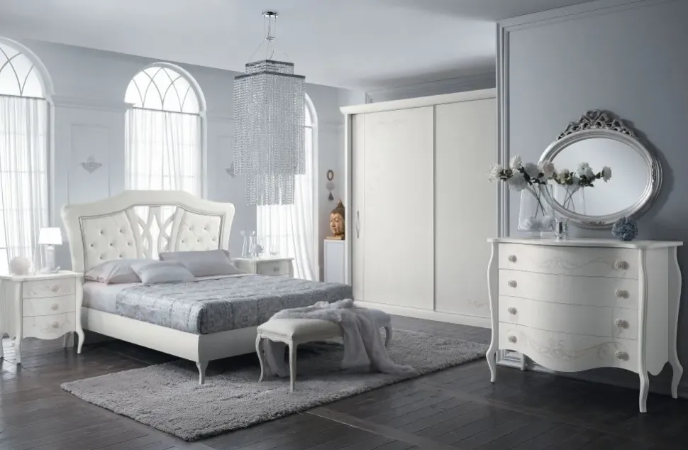 Camera da letto Modello dior Artigianale in laminato a prezzo ribassato