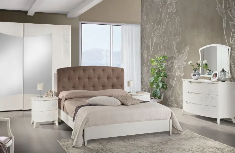 Camera da letto Modello emily 1 Artigianale in laminato a prezzo scontato