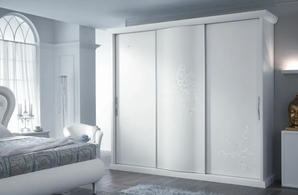 Camera da letto Modello flora Artigianale in laminato a prezzo scontato