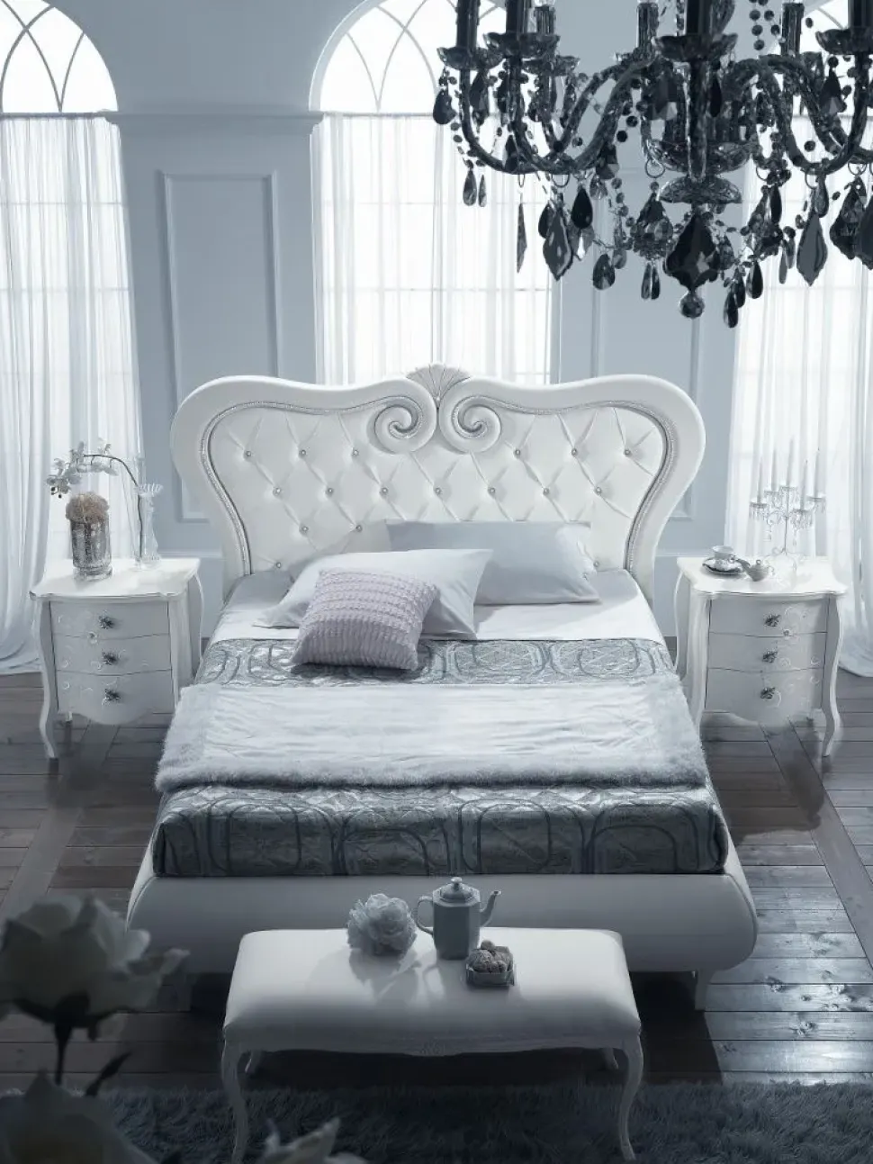 Camera da letto Modello flora Artigianale in laminato a prezzo scontato