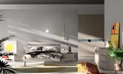Camera da letto Modello night collection 07 Homes in laminato a prezzo scontato