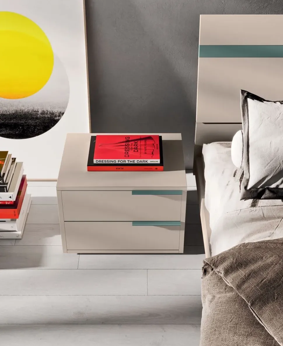 Camera da letto Modello night collection 07 Homes in laminato a prezzo scontato