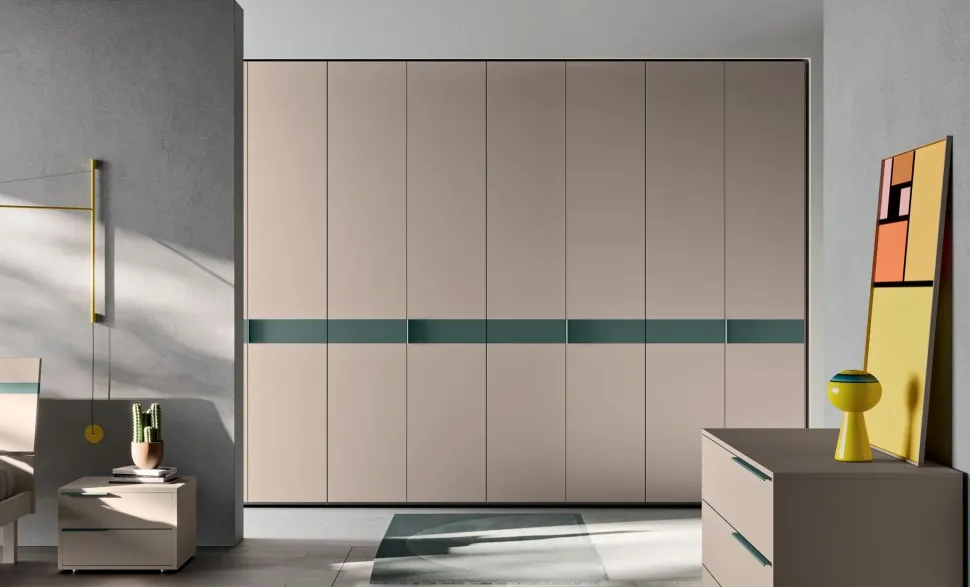 Camera da letto Modello night collection 07 Homes in laminato a prezzo scontato