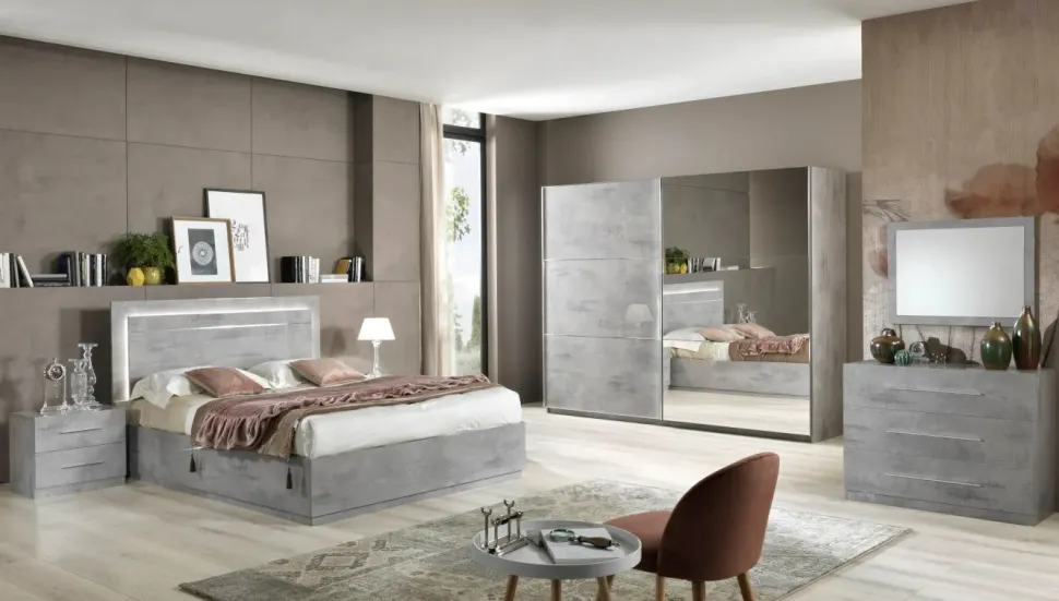Camera da letto Modello star grigia marmo Artigianale a un prezzo imperdibile