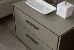 Camera da letto Moderna legno S75 in laccato opaco in Offerta Outlet