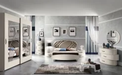 Camera da letto Movida 01 Mobilpiu in legno in Offerta Outlet