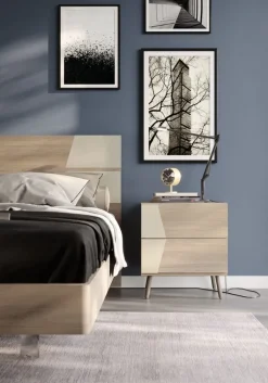 Camera da letto Night 107 Mottes selection in laminato in Offerta Outlet