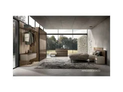 Camera da letto Night 03 power Zg mobili in laminato a prezzo ribassato