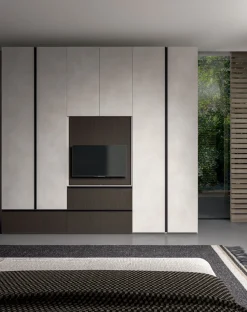 Camera da letto Night 04 power Zg mobili in laminato a prezzo scontato