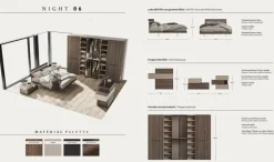 Camera da letto Night 06 power Zg mobili a prezzo ribassato