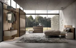 Camera da letto Night 03 power Zg mobili in laminato a prezzo scontato