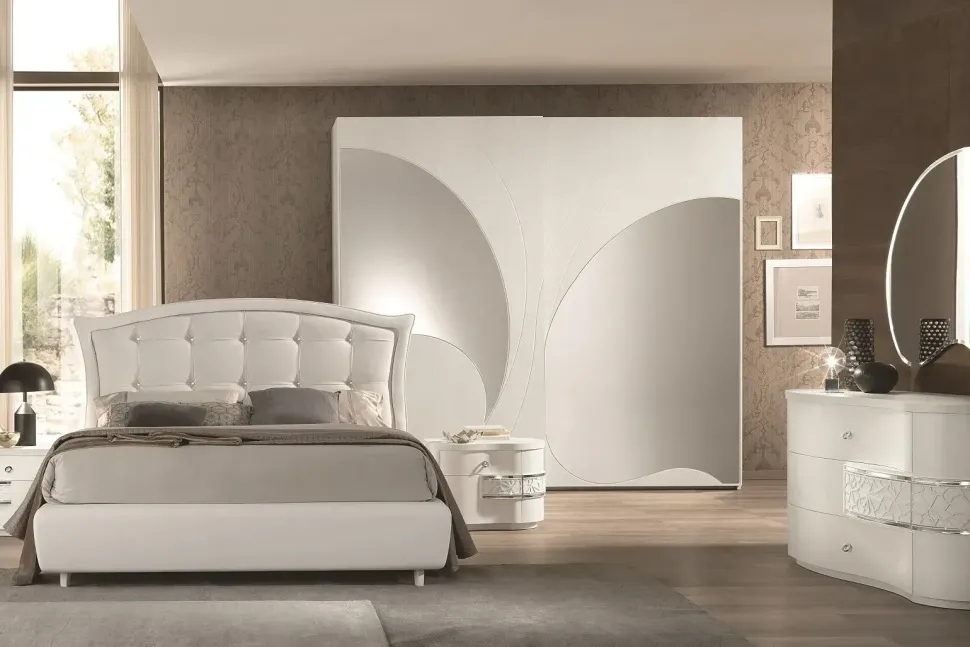 Camera da letto Nuvola frassino bianco Euro design a un prezzo conveniente