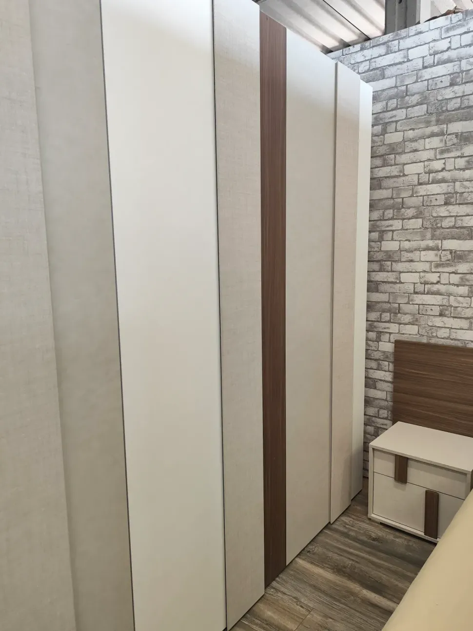 Camera da letto Nuvola Giessegi in laminato a prezzo Outlet