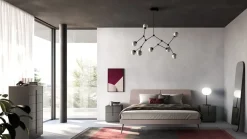 Camera da letto Ofelia compongo night 17 Orme in laccato opaco a prezzo ribassato