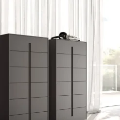 Camera da letto Ofelia compongo night 17 Orme in laccato opaco a prezzo ribassato