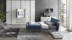 Camera da letto Orme C1 a prezzo ribassato in laccato opaco