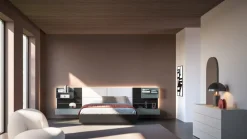 Camera da letto Orme Giako compongo night 07 a prezzo scontato in laccato opaco