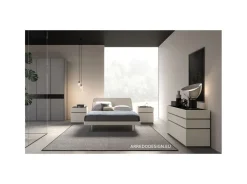 Camera da letto Orme Lego a prezzo scontato in laminato