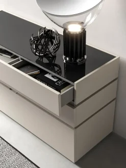 Camera da letto Orme Lego a prezzo scontato in laminato