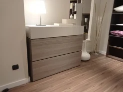 Camera da letto Orme Wall/contengo a prezzo scontato in laccato opaco